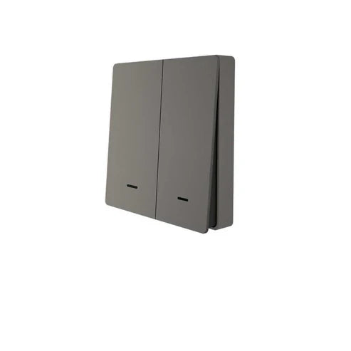 WiFi RF433 Smart Light Switch, 2-Way Multi-Control, No Neutral Wire Required, Compatible with Alexa & Google Home, Remote Control & App Control, EU Standard