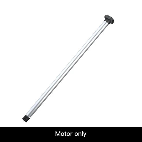 Rechargeable Tubular Roller Blind Motor with RF433 Remote Control – Battery-Powered Smart Motor for Roller Shades, Electric Window Blinds, Automatic Shutter System (Compatible with 28-45mm Tubes)