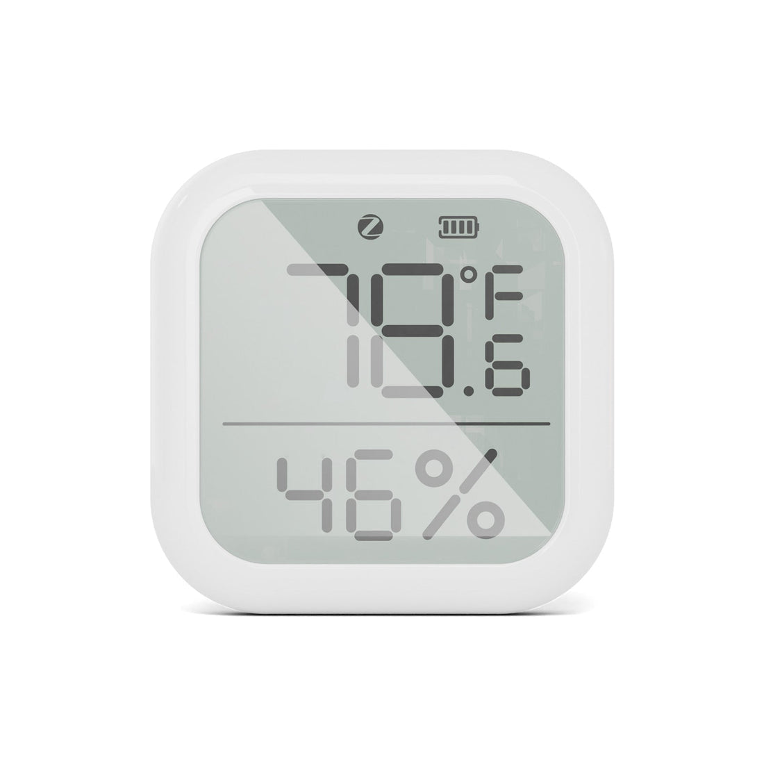 MOES Zigbee Smart Temperature & Humidity Sensor - Indoor Hygrometer Thermometer, Works with Alexa/Google Home, Wireless Room Climate Monitor, Battery Powered