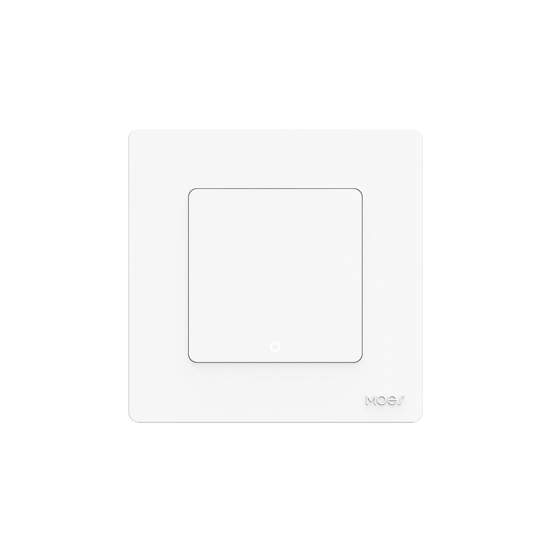 MOES New Star Ring Smart ZigBee 3.0 Push Button Switch – Wireless Touch Control, Scene Switch, Smart Home Automation, Works with Alexa/Google Home, Embedded Wall Switch (No Neutral Needed)
