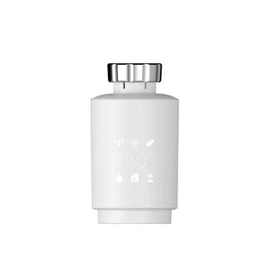 Zigbee Smart Thermostat Radiator Valve TRV - Energy Saving Programmable Thermostatic Valve with Digital Timer, Works with Alexa/Google Home/MQTT, Voice & App Remote Control