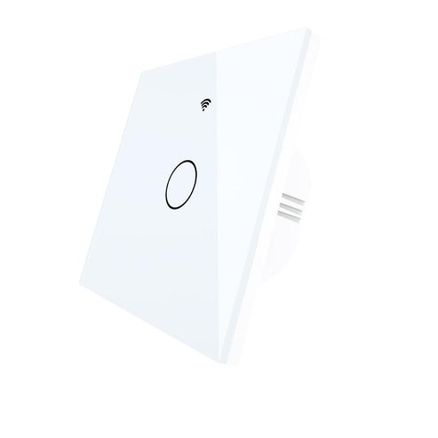 WiFi & RF433 Smart Light Switch - 1/2/3/4 Gang Touch Panel, 2-Way Multi-Control, Neutral Wire Required, EU 220-240V, Works with Alexa/Google Home