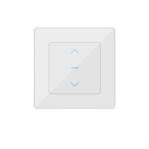 Smart WiFi Curtain Switch - Touch Control for Motorized Curtains & Roller Blinds, Works with Alexa/Google Home, App Remote Control, Timer & Voice Command, No Hub Required, CE Certified (EU Version)