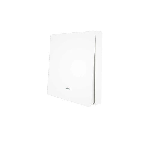 WiFi RF433 Smart Light Switch, 2-Way Multi-Control, No Neutral Wire Required, Compatible with Alexa & Google Home, Remote Control & App Control, EU Standard