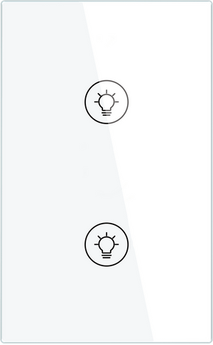 ZigBee Smart Dimmer Switch - Multi-Gang Smart Light Dimmer for Home, US Standard Single Pole, Neutral Wire Required, Works with Alexa/Google Home via ZigBee Hub, Touch Control Panel