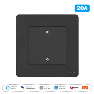 Star Ring ZigBee Smart Double Pole Heater/AC Switch - 20A High Load with Energy Monitor, 230V EU Standard, Works with Alexa & Google Home, Tuya/Smart Life App, Requires ZigBee Hub, for Water Heaters & AC Units