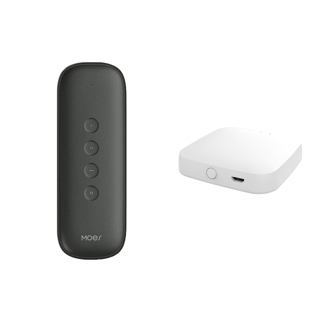 ZigBee Smart Scene Switch - Wireless Remote Control with 12 Customizable Scenarios, Portable Push Button Switch for Smart Home, Works with Alexa/Google Home via ZigBee Hub (No Wiring Needed)