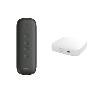 ZigBee Smart Scene Switch - Wireless Remote Control with 12 Customizable Scenarios, Portable Push Button Switch for Smart Home, Works with Alexa/Google Home via ZigBee Hub (No Wiring Needed)