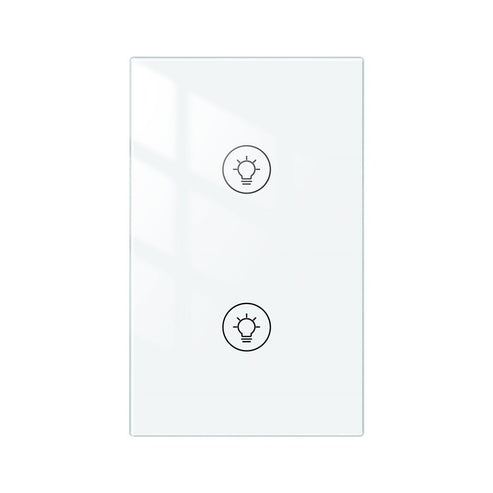 MOES WiFi Smart Dimmer Switch - 1/2/3 Gang Touch Panel Light Dimmer, US Version, Works with Alexa/Google Home, No Hub Required, Neutral Wire Needed for LED Lights