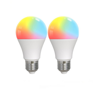 Smart Bluetooth LED Bulb, 9W E27 RGB Color Changing, Dimmable Works with Alexa & Google Home, 16 Million Colors, Voice & App Control, Tunable White 2700K-6500K, No Hub Required