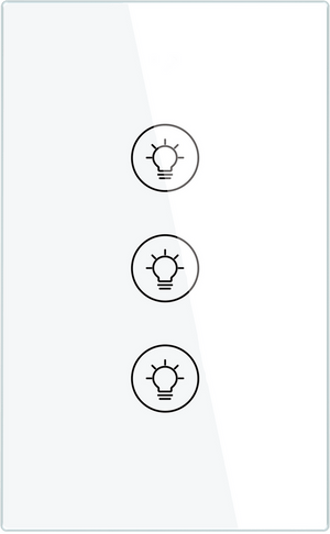 ZigBee Smart Dimmer Switch - Multi-Gang Smart Light Dimmer for Home, US Standard Single Pole, Neutral Wire Required, Works with Alexa/Google Home via ZigBee Hub, Touch Control Panel