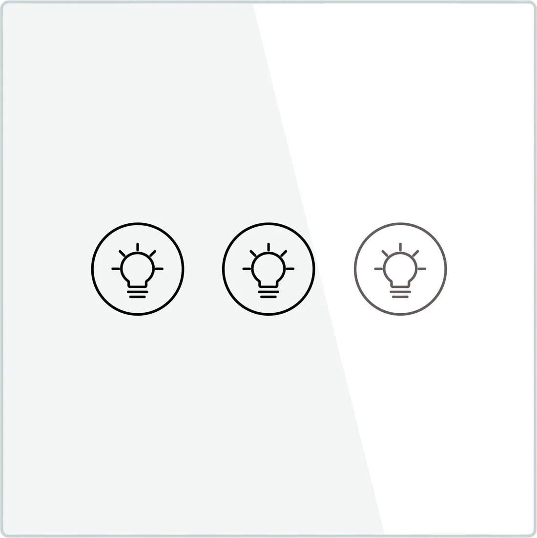 ZigBee Smart Touch Light Switch Dimmer – Multi-Gang, Single Pole, Neutral Wire Required, Compatible with Alexa & Google Home, EU Standard (1/2/3 Gang)