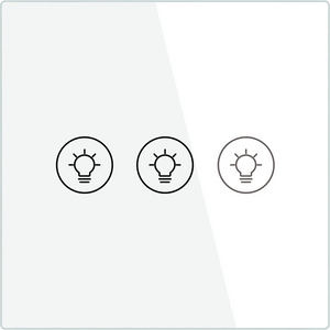 ZigBee Smart Touch Light Switch Dimmer – Multi-Gang, Single Pole, Neutral Wire Required, Compatible with Alexa & Google Home, EU Standard (1/2/3 Gang)