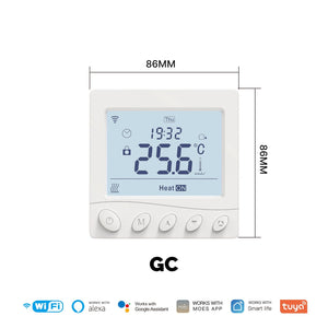 WiFi Smart Thermostat - Room Temperature Controller for Water/Electric/Gas Boiler & Floor Heating, Programmable, Works with Alexa/Google Home, Energy Saving App Control