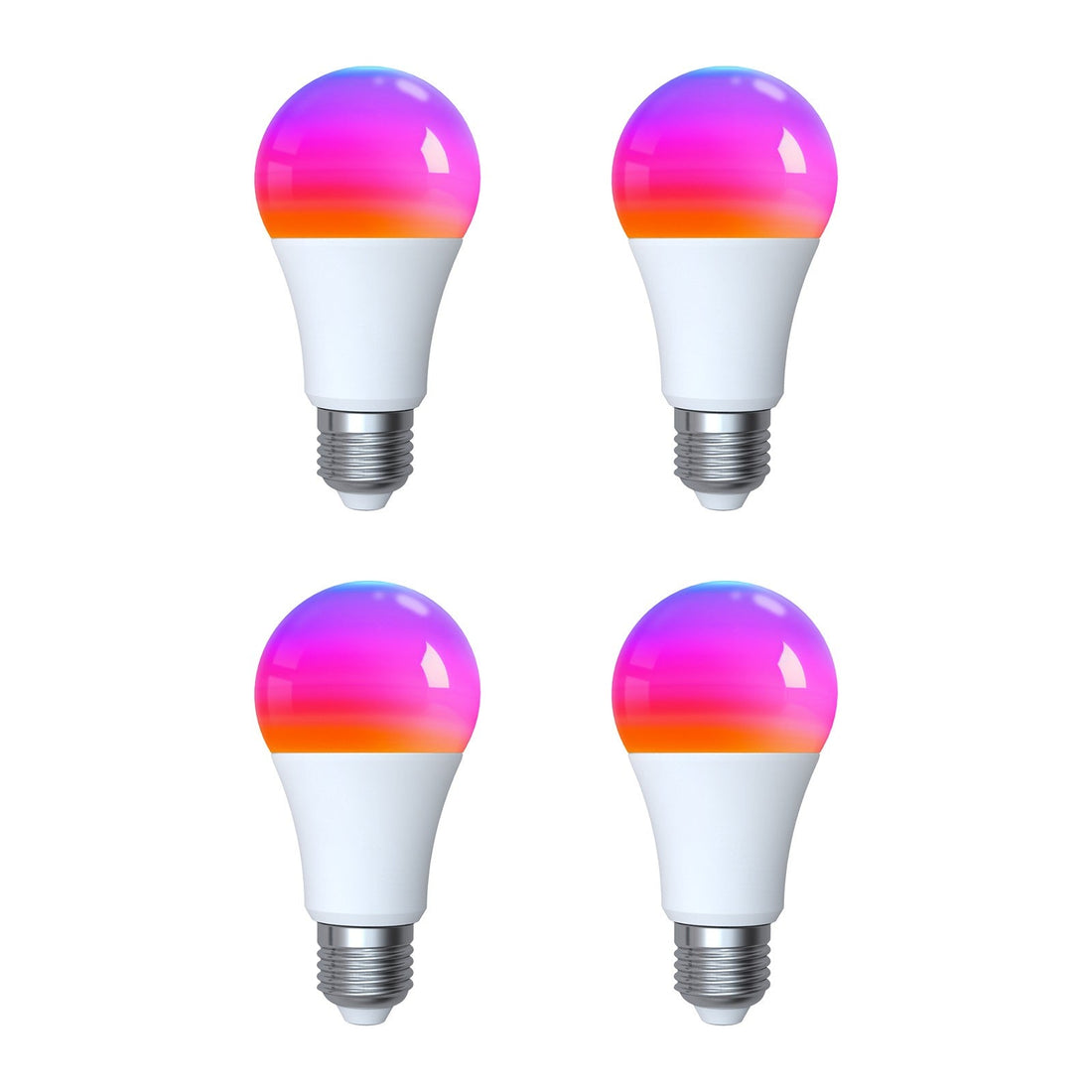 Tuya Matter Smart Bulb E27, 5W RGB+CCT Color Changing (2700K-6500K), WiFi & Matter Compatible, Works with Alexa/Google/HomeKit, Dimmable LED Light, Voice & App Control, 16 Million Colors