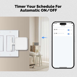 Smart Bluetooth Finger Robot Warp Switch Button – Wireless Remote Control Switch Bot, App-Controlled for Smart Home, Office, IoT Devices (Works with Alexa, Google Home)