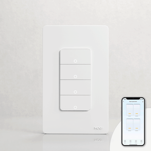 WiFi Smart Light Switch - 1/2/3/4 Gang Multi-Switch, Works with Alexa/Google Home, App & Voice Control, No Hub Required, Neutral Wire Required