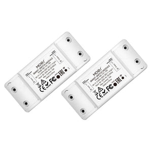 WiFi Smart Switch DIY Module - 16A Electric Current/Voltage/Power Monitor - Universal Energy Meter with Real-Time Tracking - Works with Alexa, Google Home & Smart Life App - No Hub Required