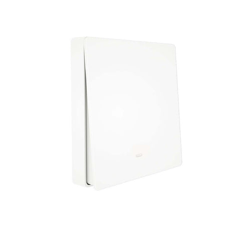 Smart RF433 Wireless Push Button Switch - Self-Powered, Multi-Control Transmitter, No Battery Needed, EU Version, Compatible with Lights/Fans/Appliances (433MHz)