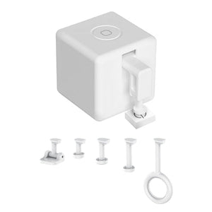 MOES Bluetooth Smart Fingerbot Plus - Wireless Touch Button Switch Bot, Remote ON/OFF Control for Lights, Appliances, Smart Home Devices, No Wiring Needed, Works with Alexa & Google Home