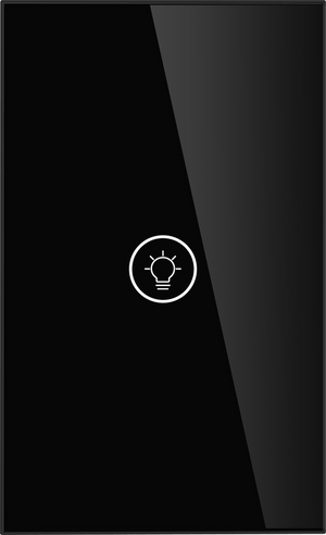 ZigBee Smart Dimmer Switch - Multi-Gang Smart Light Dimmer for Home, US Standard Single Pole, Neutral Wire Required, Works with Alexa/Google Home via ZigBee Hub, Touch Control Panel