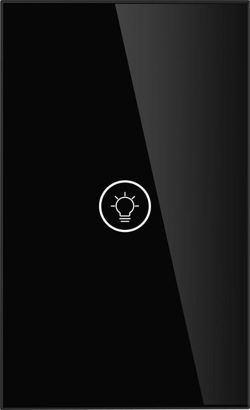 ZigBee Smart Dimmer Switch - Multi-Gang Smart Light Dimmer for Home, US Standard Single Pole, Neutral Wire Required, Works with Alexa/Google Home via ZigBee Hub, Touch Control Panel