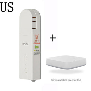 ZigBee Smart Motor for Roller Blinds/Shades – DIY Motorized Drive, AM43 Compatible, 2MQTT Setup, Works with Alexa/Google Home, No Hub Required (Battery-Powered, Easy Installation)