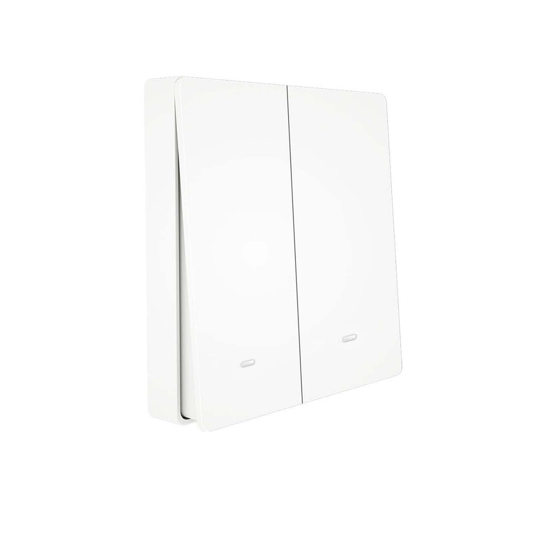 Smart RF433 Transmitter Push Button Switch - Wireless Remote Control, Self-Powered, No Batteries Needed, Multi-Control for Home Automation (EU Plug)