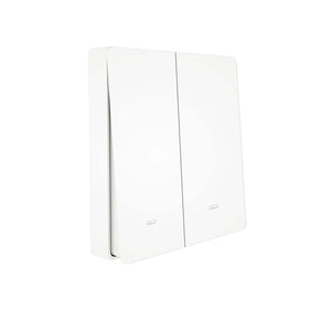 Smart RF433 Transmitter Push Button Switch - Wireless Remote Control, Self-Powered, No Batteries Needed, Multi-Control for Home Automation (EU Plug)