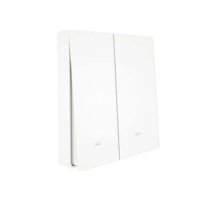 Smart RF433 Wireless Push Button Switch - Self-Powered, Multi-Control Transmitter, No Battery Needed, EU Version, Compatible with Lights/Fans/Appliances (433MHz)