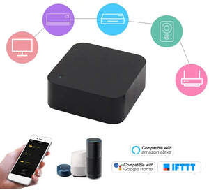 WiFi IR 4G (S06) Universal Smart Controller - Remote Control for AC/TV/Set-Top Box, Works with Alexa & Google Home, iOS/Android App, Voice Control, No Hub Required