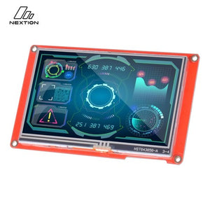 Nextion NX8048P050-011R 5.0” HMI Touch Screen Display, Intelligent Series Resistive Touch Panel, 800x480 Resolution, TFT LCD, for DIY Projects & Embedded Systems (Without Enclosure)