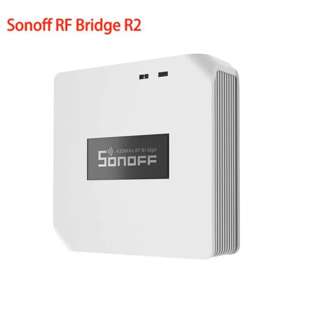 SONOFF RF Bridge R2 - WiFi 433MHz Smart Hub for RF Devices, Works with Alexa & Google Home, eWeLink App Control, Converts RF to WiFi for Smart Home Automation