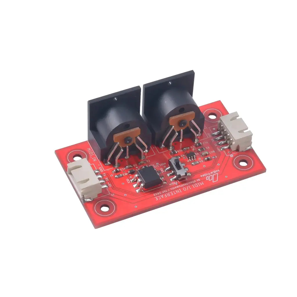 Nextion MIDI I/O Interface - HMI to MIDI Converter for Music Production, DIN5 Input/Output, Compatible with Nextion Touch Displays & Arduino/Raspberry Pi Projects