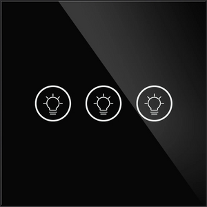 ZigBee Smart Touch Light Switch Dimmer – Multi-Gang, Single Pole, Neutral Wire Required, Compatible with Alexa & Google Home, EU Standard (1/2/3 Gang)