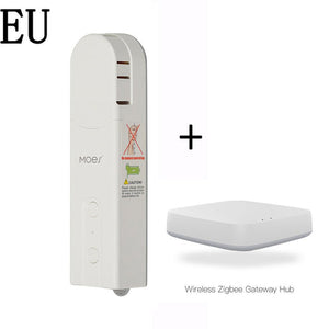 ZigBee Smart Motor for Roller Blinds/Shades – DIY Motorized Drive, AM43 Compatible, 2MQTT Setup, Works with Alexa/Google Home, No Hub Required (Battery-Powered, Easy Installation)