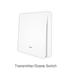 Smart ZigBee Scene Push Button Switch - Single Pole, Neutral Wire Optional, No Capacitor Needed, Works with Alexa/Google Home, Hub Required for Smart Lighting Control