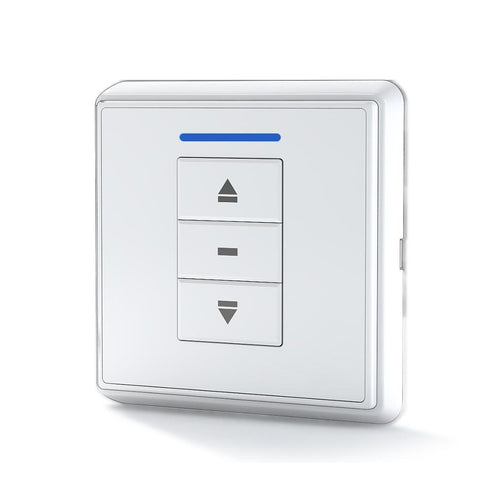 Smart RF433 Remote Emitter for WiFi/ZigBee Curtain Motors - Universal Wireless Controller, Works with Alexa/Google Home, Tuya Smart Life App, No Hub Required, DIY Timing Control (433MHz)