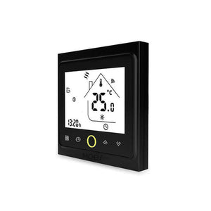 Zigbee Smart Thermostat - Programmable Temperature Controller for Water Floor Heating & Gas Boiler, Works with Alexa & Google Home, Energy Saving, Touch Screen Display