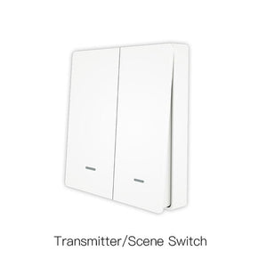 Smart ZigBee Push Button Switch - Scene Control, Single Pole, Neutral Wire Optional, No Capacitor Needed, Works with Alexa/Google Home, ZigBee 3.0 Hub Required