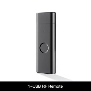 Rechargeable Tubular Roller Blind Motor with RF433 Remote Control – Battery-Powered Smart Motor for Roller Shades, Electric Window Blinds, Automatic Shutter System (Compatible with 28-45mm Tubes)