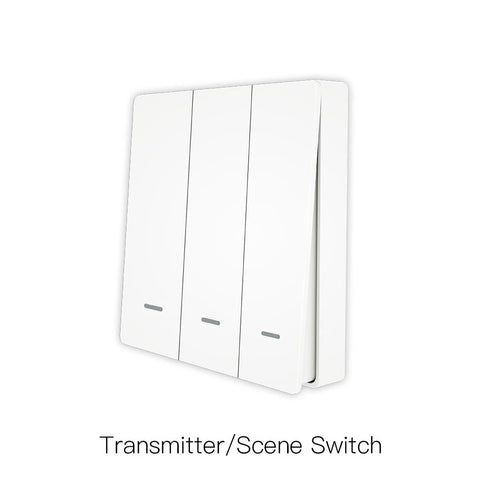 Smart ZigBee Scene Push Button Switch - Single Pole, Neutral Wire Optional, No Capacitor Needed, Works with Alexa/Google Home, Hub Required for Smart Lighting Control