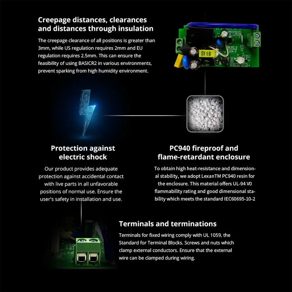 SONOFF RFR2 WiFi Smart Switch with RF Receiver - Dual Control via App & RF Remote, Works with Alexa/Google Home, No Hub Required, DIY Installation for Smart Home