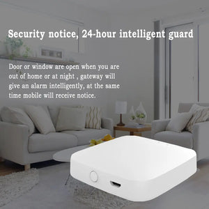 Smart Life ZigBee Hub G06 - Universal Smart Home Gateway for Lights/Sensors/Plugs/Locks, Works with Alexa & Google Assistant, Voice Control Compatible with Thermostats & More