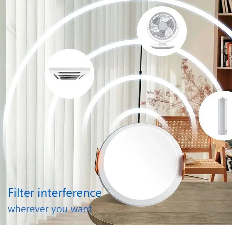 Human Presence Radar Sensor Light Switch - Breathing Detection Technology, No WiFi/Hub Required, 360° Motion Detection, Auto On/Off, for Home/Office (Wired Installation)