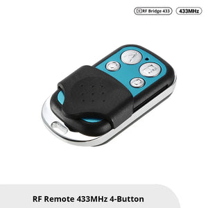 Sonoff RF Remote 433MHz 4-Button Wireless Controller - Smart Home Automation, Works with Sonoff Devices, DIY RF Switch for Lights/Fans/Appliances, Long Range Remote Control