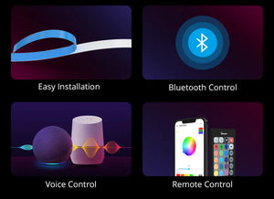 SONOFF 5050RGB-5M LED Strip - IP65 Waterproof RGB Color Changing Light, Smart WiFi Works with Alexa/Google Home, 16 Million Colors, Cuttable Flexible Tape Lights