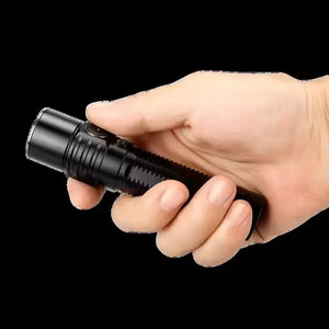 4200LM LED Tactical Flashlight - Super Bright Zoomable Spotlight, Aluminum Alloy Hunting Torch, Waterproof Camping Lantern for Outdoor Travel & Emergency (Portable)