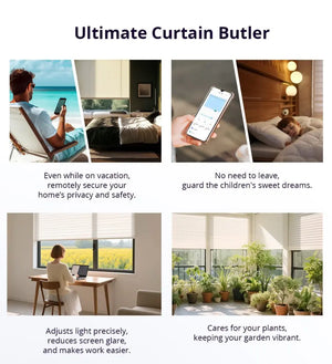 SONOFF MINI-RBS Smart Roller Shutter Switch - WiFi & RF 433MHz Dual Control, Works with Alexa/Google Home, No Hub Required, for Electric Blinds & Shades