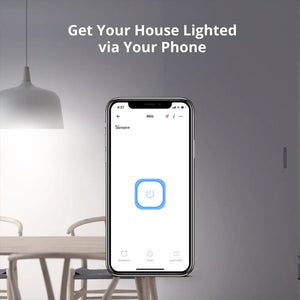SONOFF MINIR2 WiFi Smart Switch - 2-Way Wireless Light Switch Converter, DIY Smart Home Upgrade for Traditional Switches, Works with Alexa & Google Home, Nest Compatible, Timer & Remote Control via App (No Hub Required)